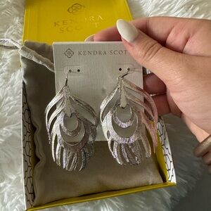 Silver Kendra Scott Earrings